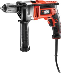 Black and Decker - 800w Hammer Drill and Kitbox